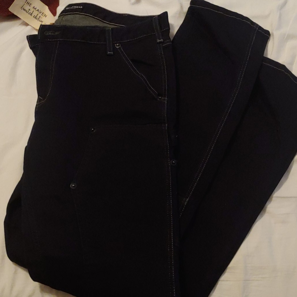 Indigo power stretch denim